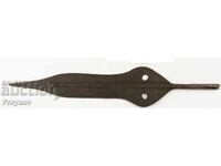 Battle magic spear of the Kuba-Mbole tribe, 53 cm