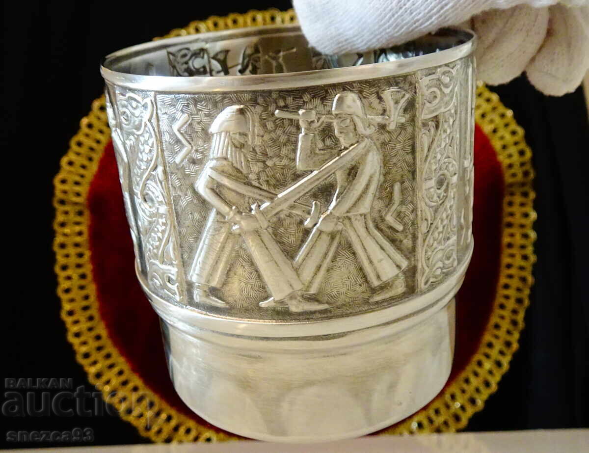 Аукцион Калаена чаша за уиски,вино,Викинги,Норвегия.