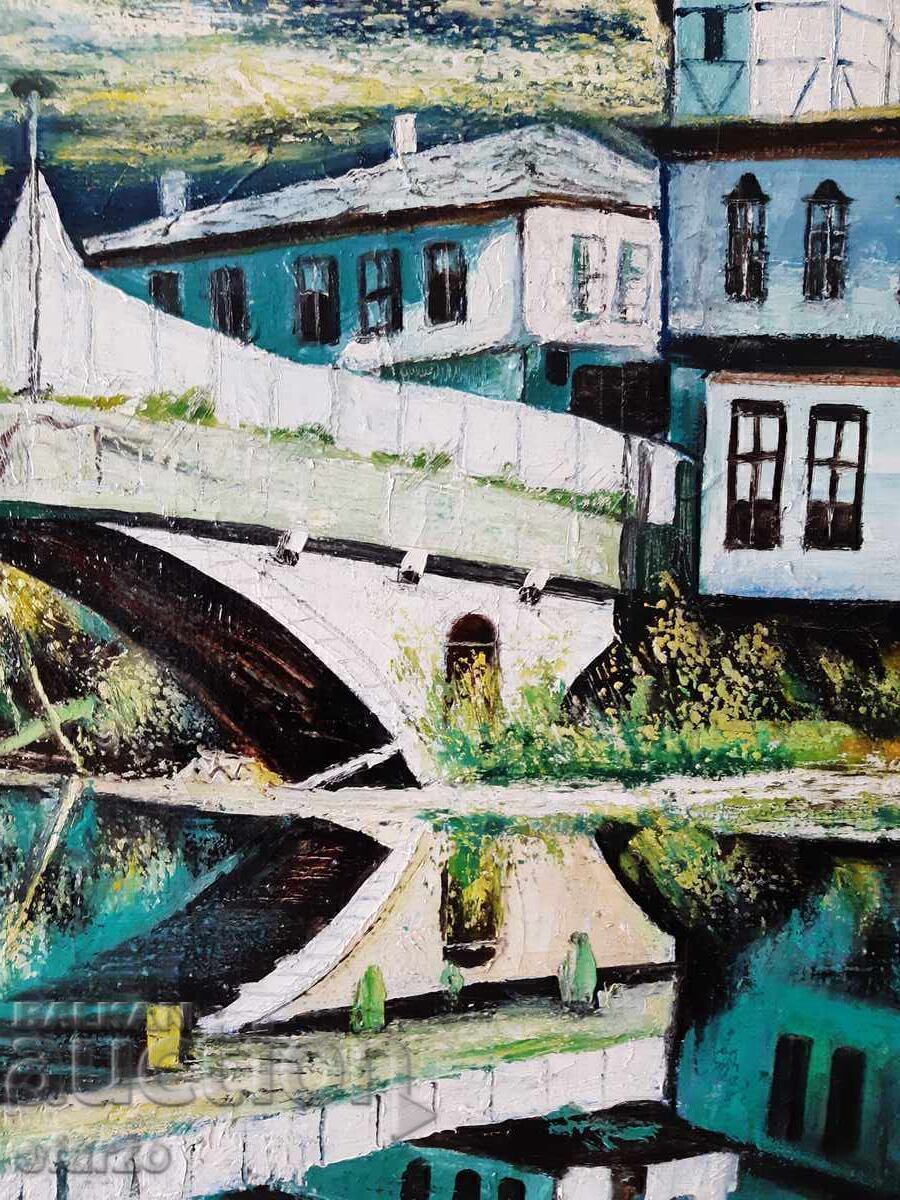 Tablou vechi din 1972. Todor Kalpakchiev cu preț € 1100.00 | 2151.41 BGN