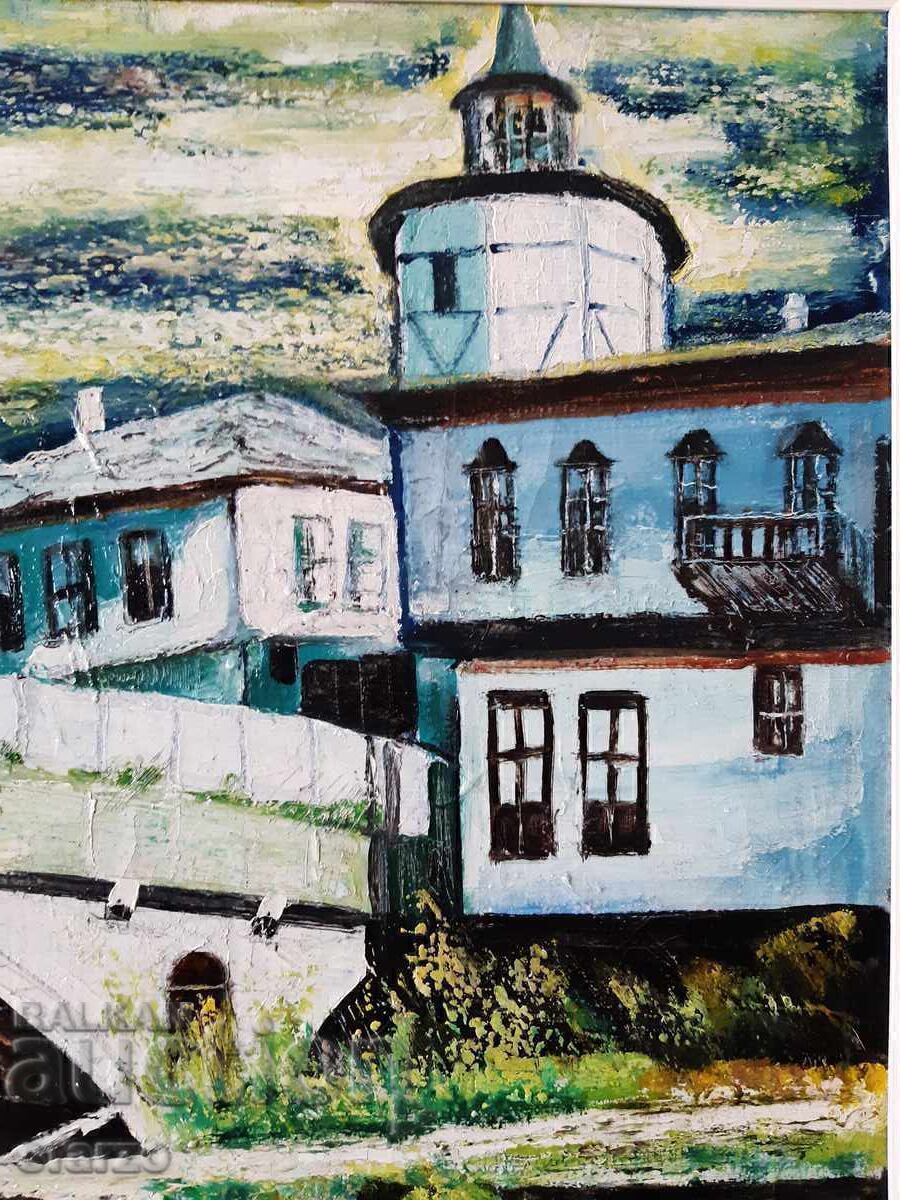 Old painting from 1972. Todor Kalpakchiev - 5 Old painting from 1972. Todor Kalpakchiev - 5