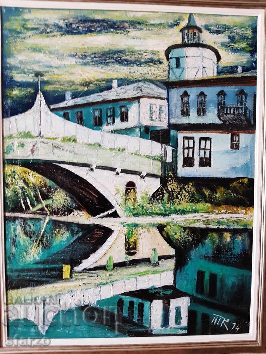 Old painting from 1972. Todor Kalpakchiev - 6 Old painting from 1972. Todor Kalpakchiev - 6