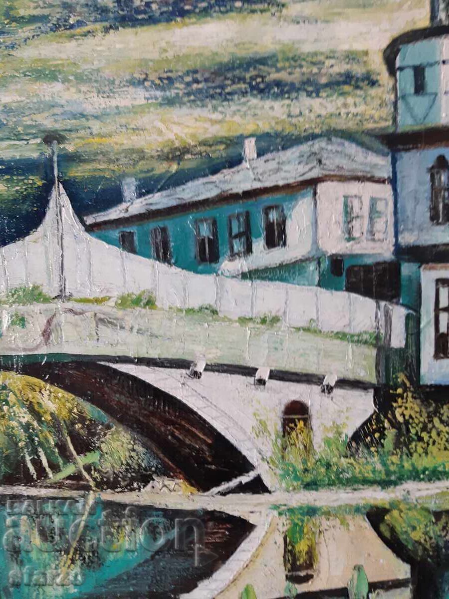Old painting from 1972. Todor Kalpakchiev Old painting from 1972. Todor Kalpakchiev