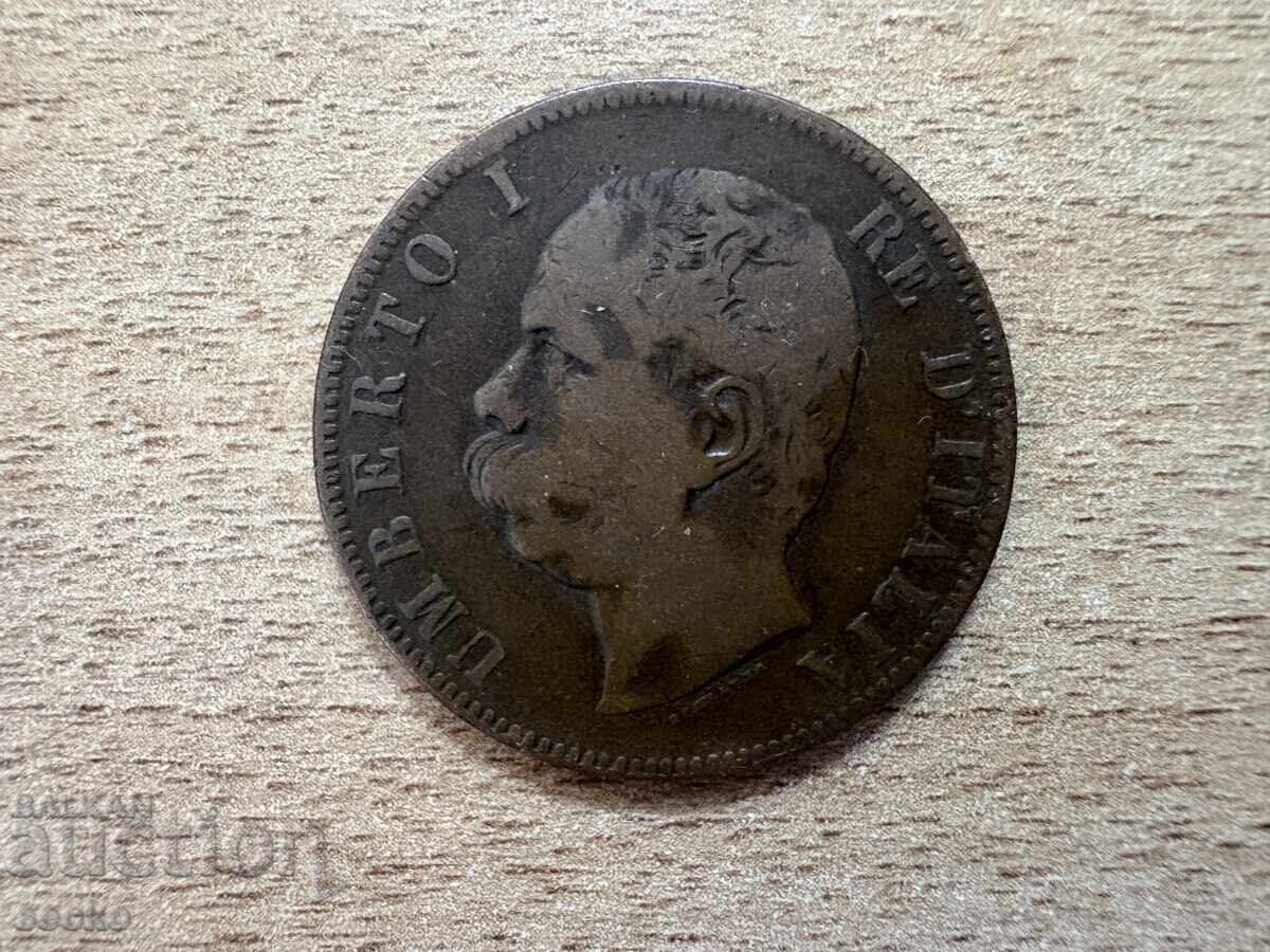 Ιταλία - 10 λεπτά (1893) - BI με τιμή 4.50 BGN | € 2.30 Ιταλία - 10 λεπτά (1893) - BI με τιμή 4.50 BGN | € 2.30