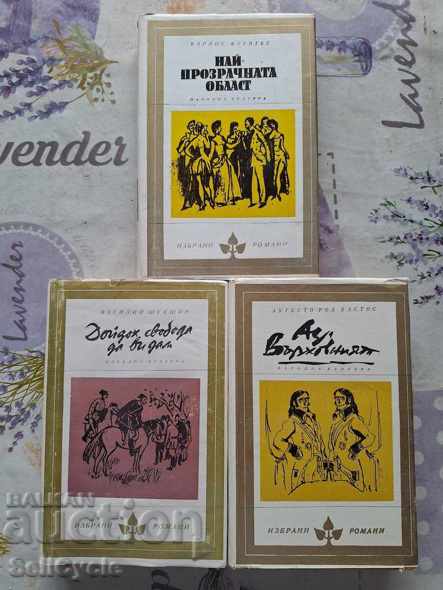 ✅3 CĂRȚI - ROMANE ALESE❗