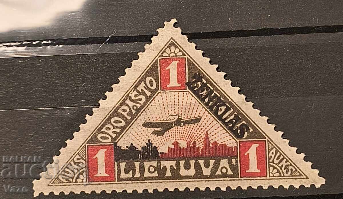 Lithuania, MH* overprint with price € 12.80 | 25.03 BGN