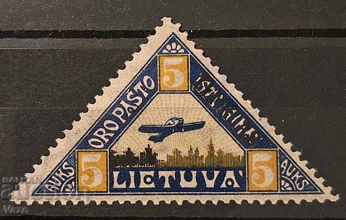 Delivery of Lithuania, MH* overprint