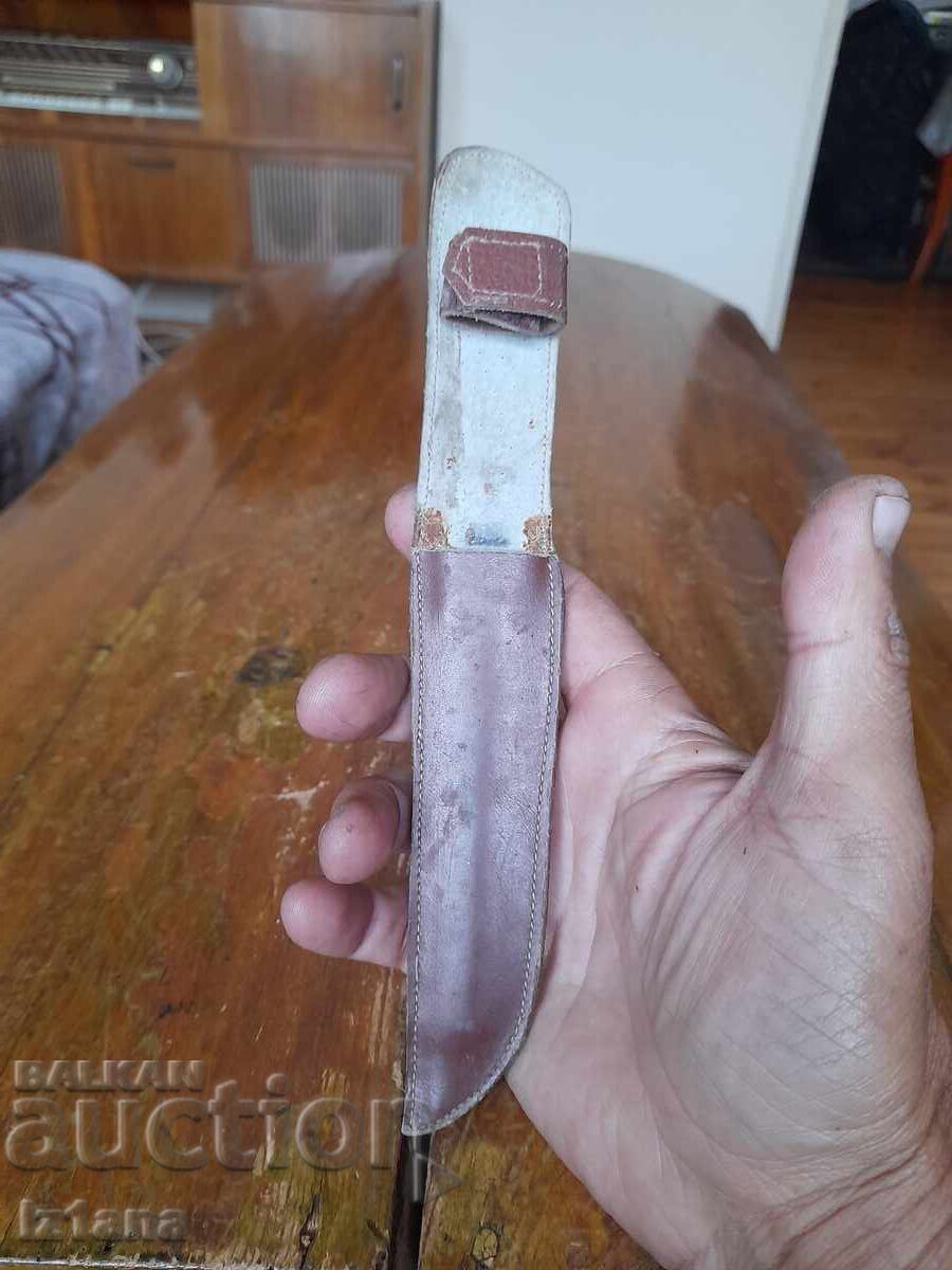 Livrarea Înveliș de cuțit din piele veche