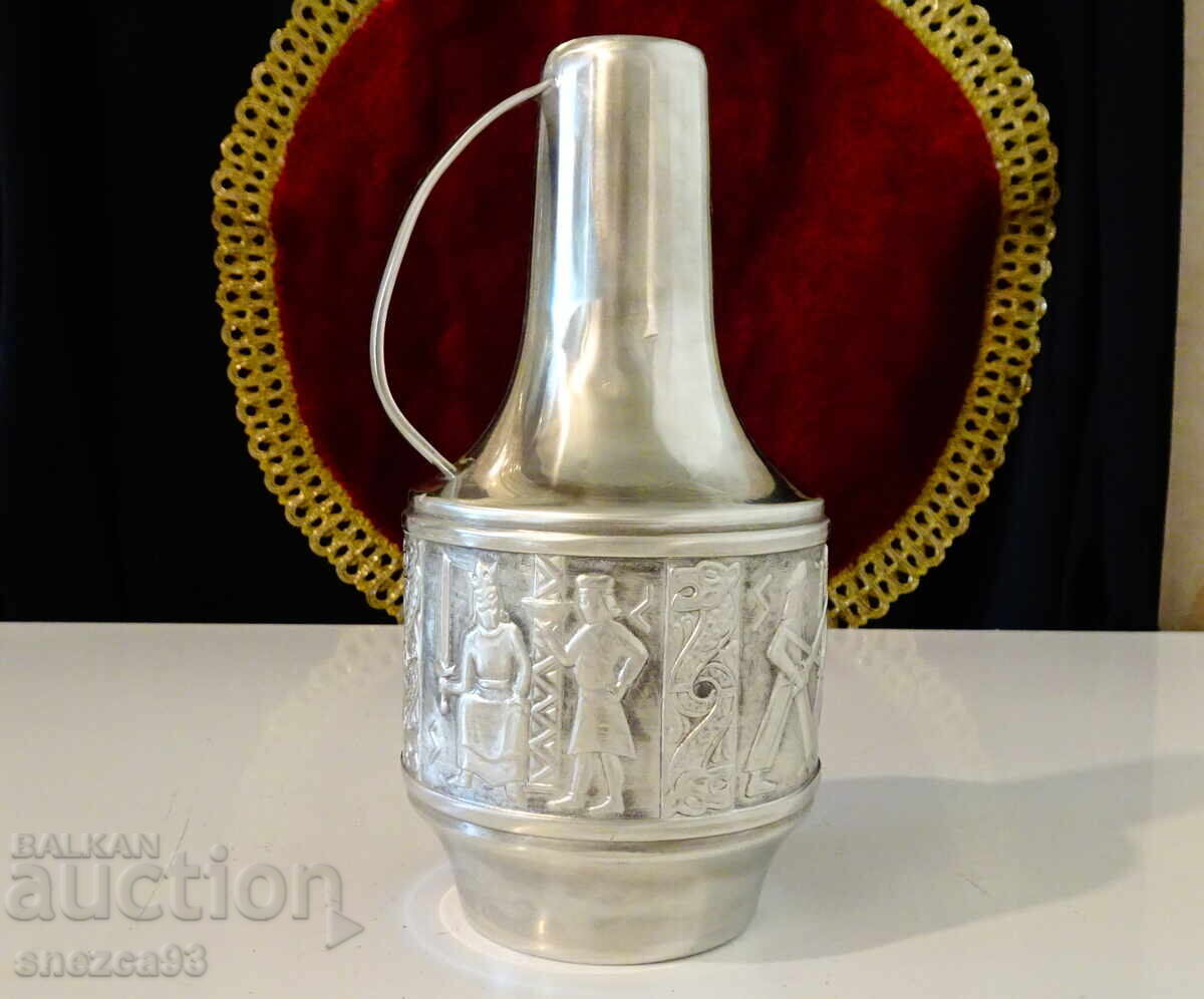 Калаена кана за ракия,уиски,Викинги,Норвегия. Калаена кана за ракия,уиски,Викинги,Норвегия.