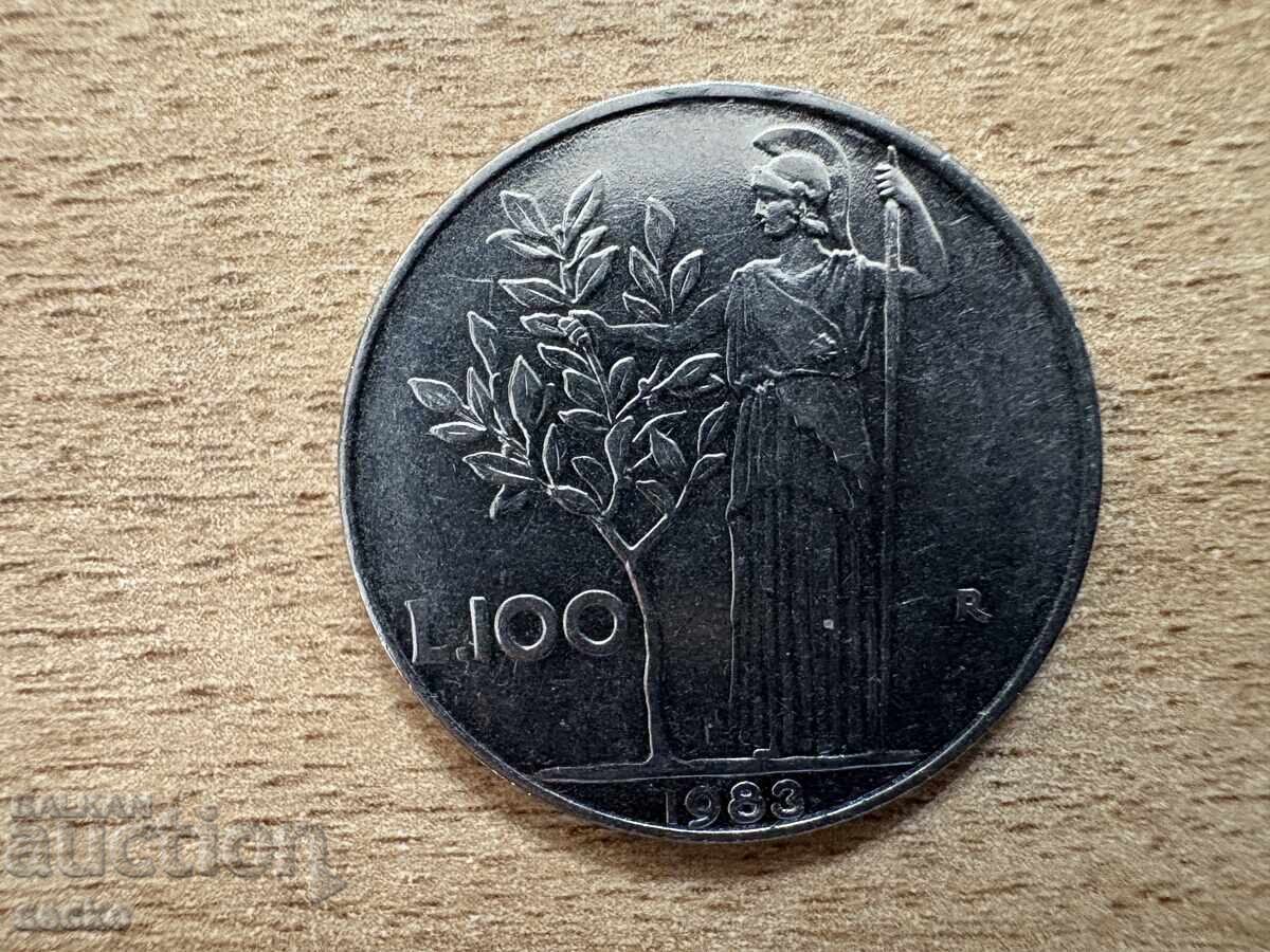Ιταλία - 100 λιρών (1983) Ιταλία - 100 λιρών (1983)