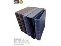 Folder with LUX cassette, eco-leather - OPTIMA standard, black color