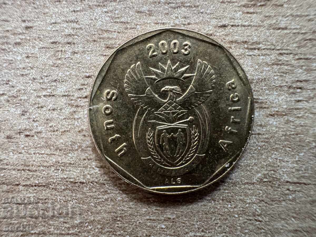 Νότια Αφρική - 10 σεντ (2003) με τιμή 0.15 BGN | € 0.08 Νότια Αφρική - 10 σεντ (2003) με τιμή 0.15 BGN | € 0.08