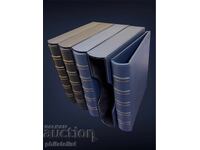 Dosar cu casetă LUX, piele ecologică – standard OPTIMA, culoare neagră