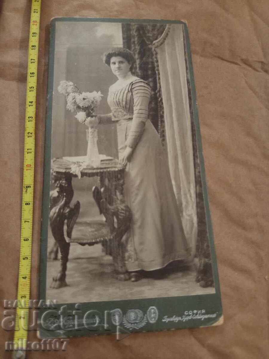 Photograph cardboard photography Karastoyanov