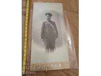 Fotografie pe carton, fotografie, Ofițerul Princiar Karastoianov