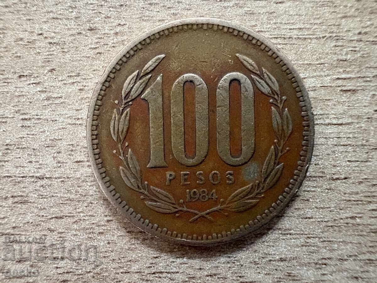 Χιλή - 100 πέσος (1984) Χιλή - 100 πέσος (1984)