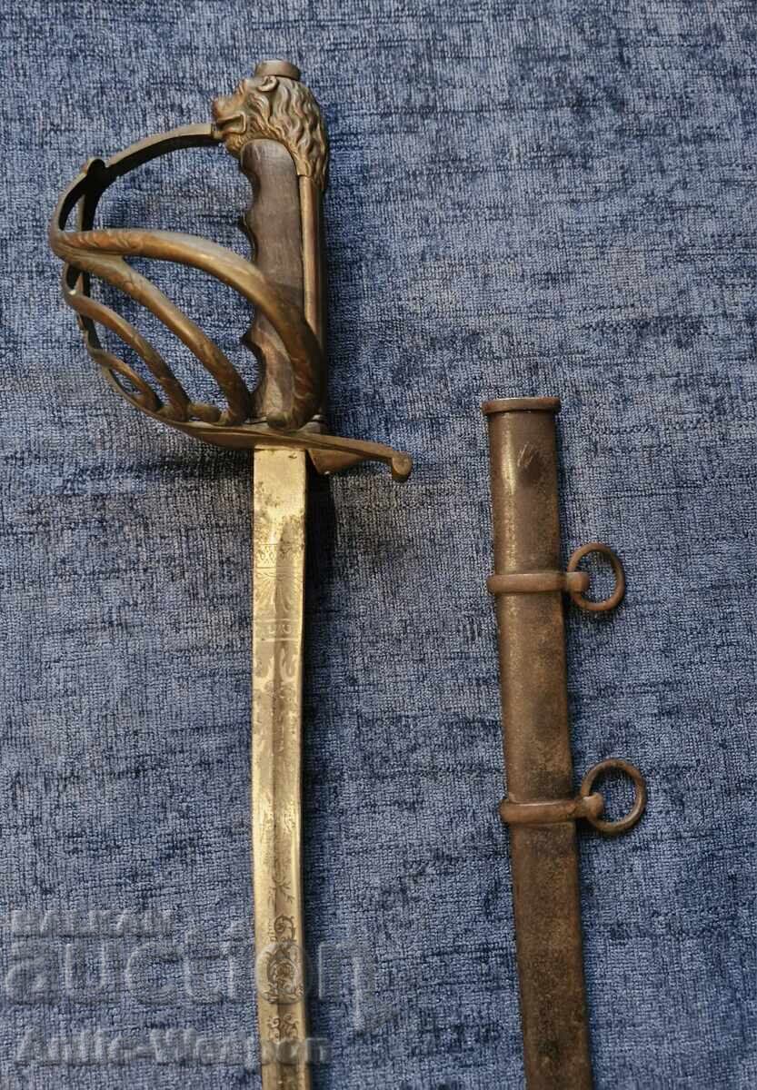 Officer's Saber Bersaglieri. Italy M 1903