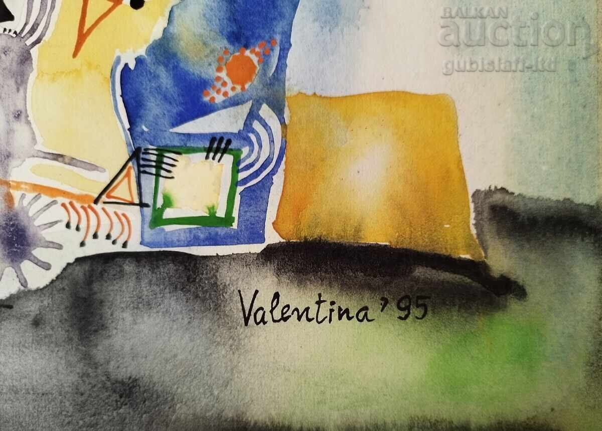 Ζωγραφική, σύνθεση, τέχνη. Βαλεντίνα Ρίχτερ, 1995 με τιμή 1580.00 BGN | € 807.84