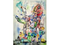 Pictură, compoziție, artă. Valentina Richter, 1995