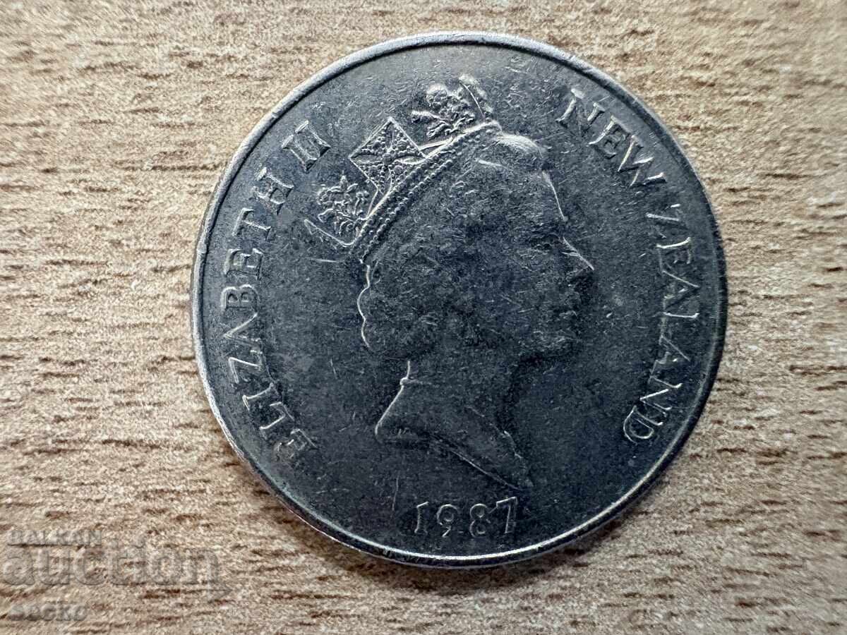 Нова Зеландия - 10 цента (1987) с цена 0.60 лв. | € 0.31 Нова Зеландия - 10 цента (1987) с цена 0.60 лв. | € 0.31