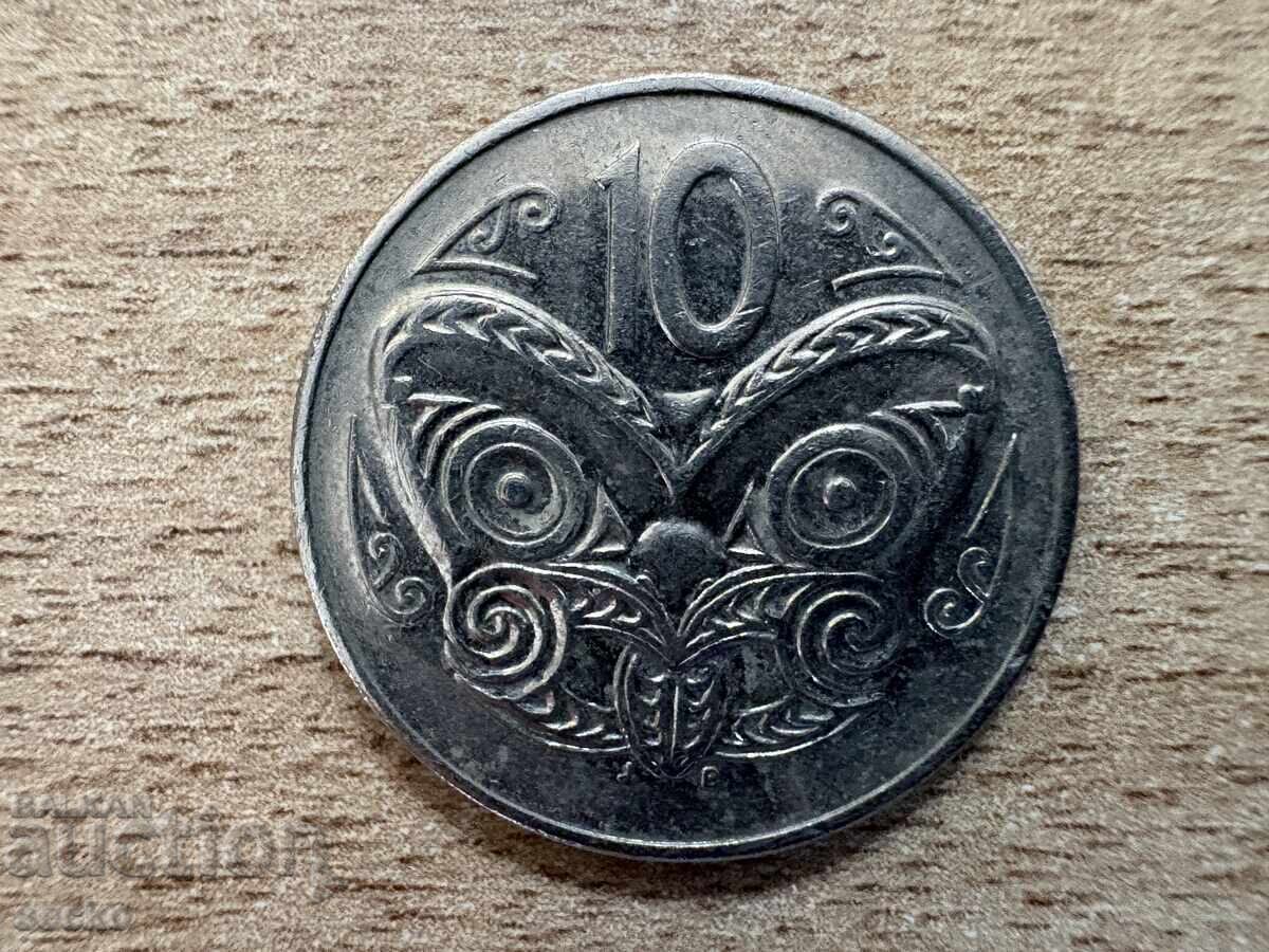 Нова Зеландия - 10 цента (1987) Нова Зеландия - 10 цента (1987)