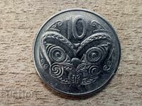 Νέα Ζηλανδία - 10 σεντ (1987)