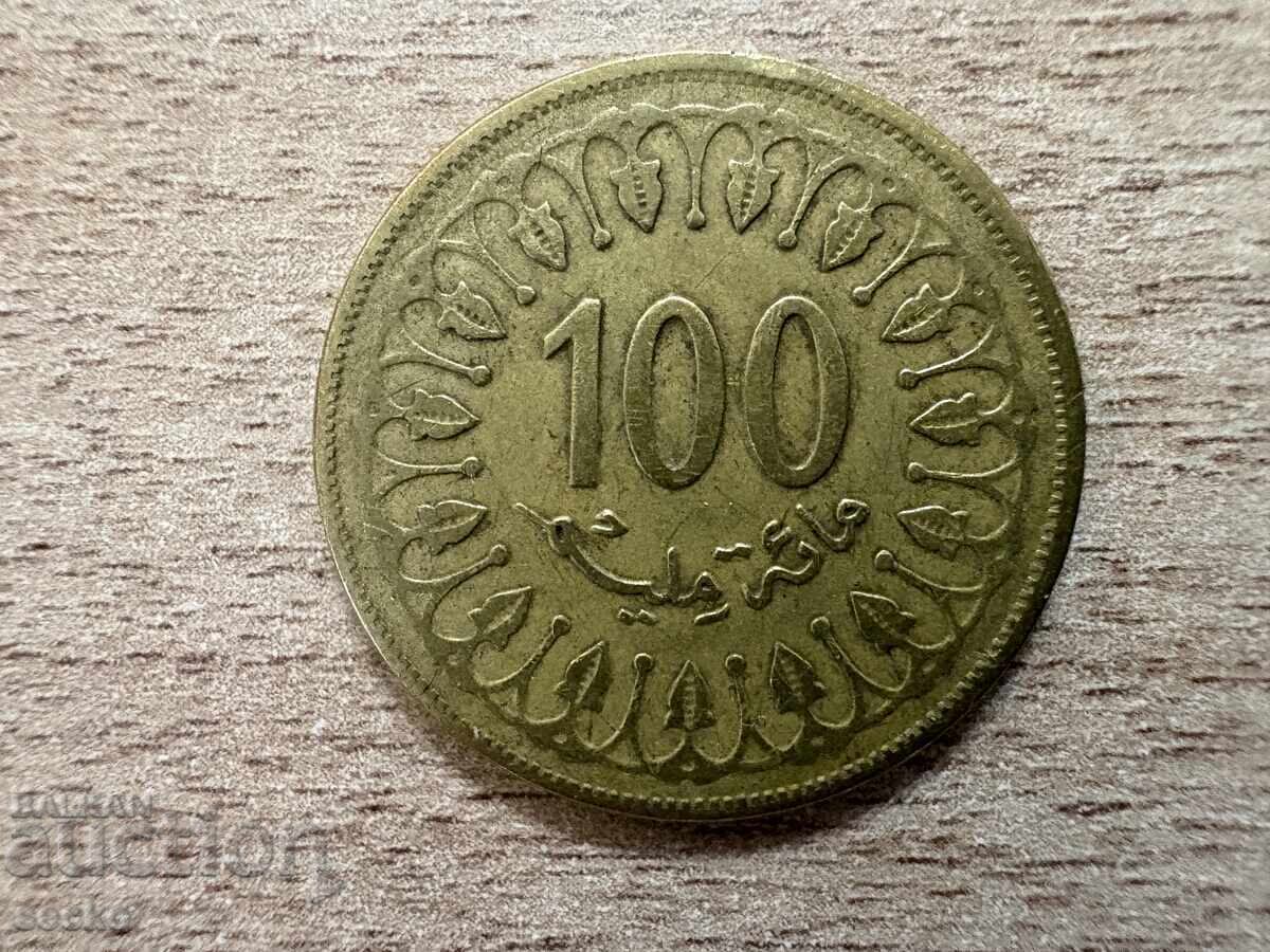 Τυνησία - 100 χιλιοστά (2008) Τυνησία - 100 χιλιοστά (2008)