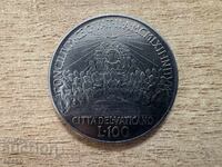 Βατικανό - 100 λιρέτες (1962) - Δεύτερη Σύνοδος του Βατικανού