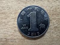 China - 1 jiao (2015)
