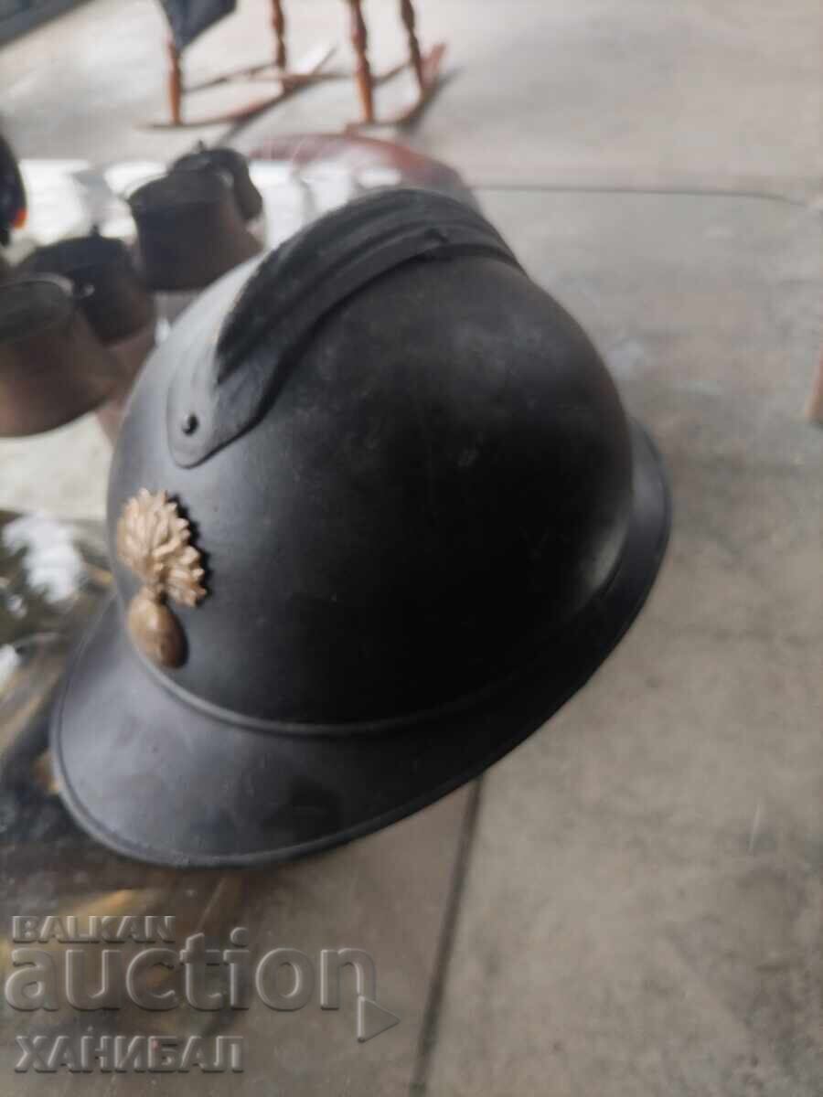 OLD FRENCH ADRIAN HELMET with price 150.00 BGN | € 76.69 OLD FRENCH ADRIAN HELMET with price 150.00 BGN | € 76.69