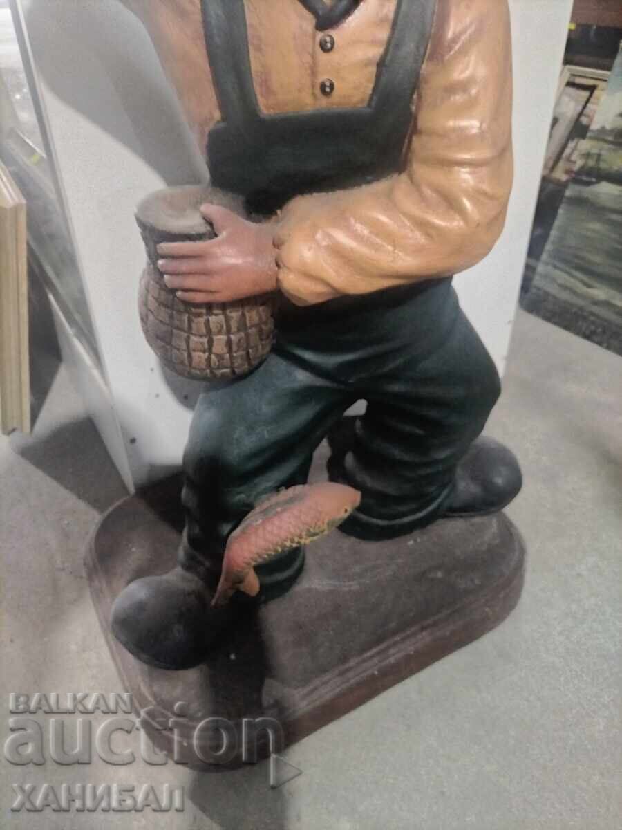 Licitație FIGURĂ MARE DE CLOVN PESCAR ZH