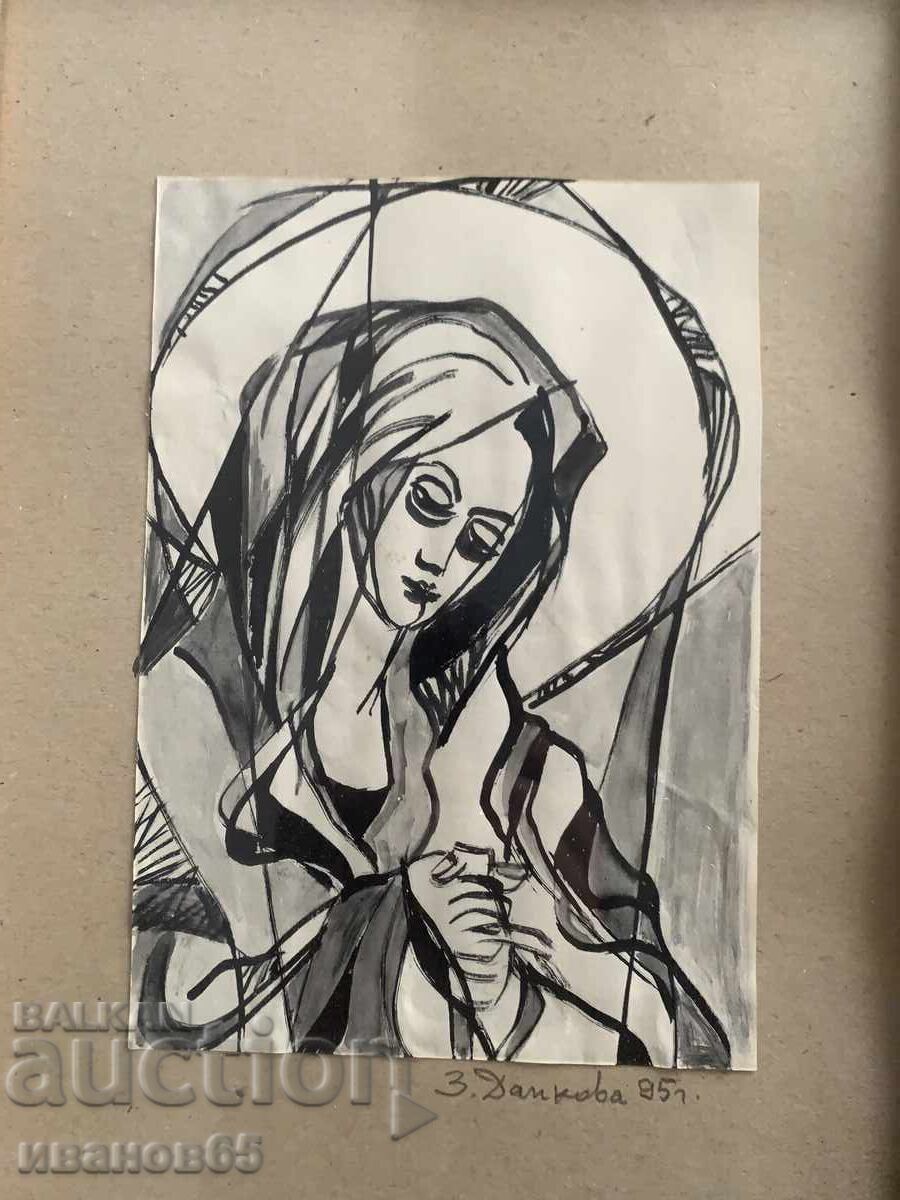 Έργο ζωγραφικής από την Zdravka Dankova με τιμή 60.00 BGN | € 30.68 Έργο ζωγραφικής από την Zdravka Dankova με τιμή 60.00 BGN | € 30.68