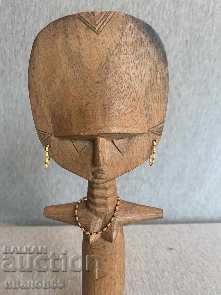 Delivery of African Fertility Statue