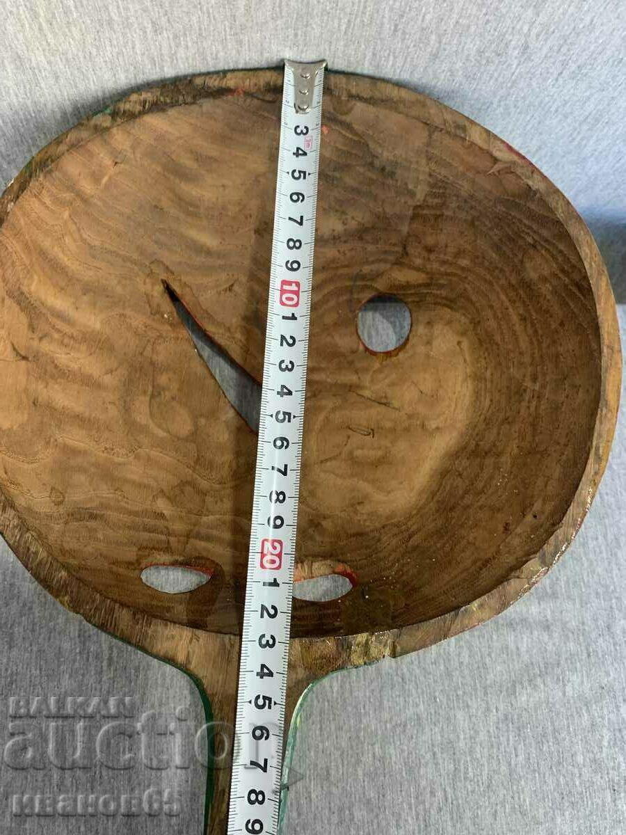 дървена маска рисувана - 6