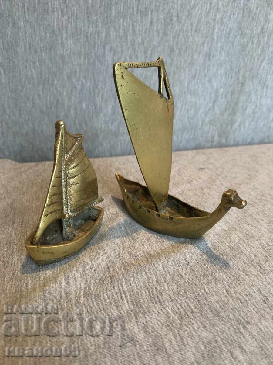 Bronze Ships Boats - 6 Bronze Ships Boats - 6