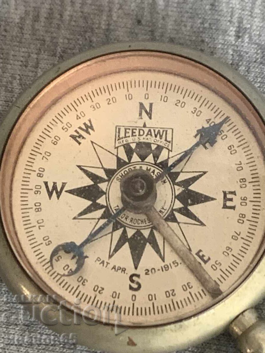 Delivery of Old antique compass Leedawl, 1915 Delivery of Old antique compass Leedawl, 1915