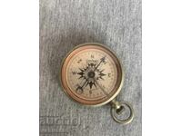 Old antique compass Leedawl, 1915