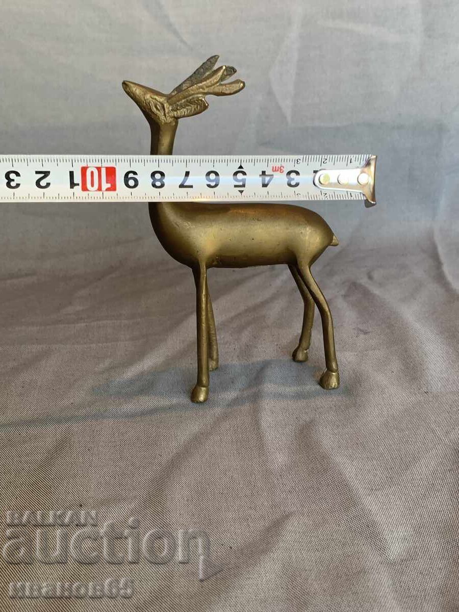 Brass Deer with price 30.00 BGN | € 15.34 Brass Deer with price 30.00 BGN | € 15.34