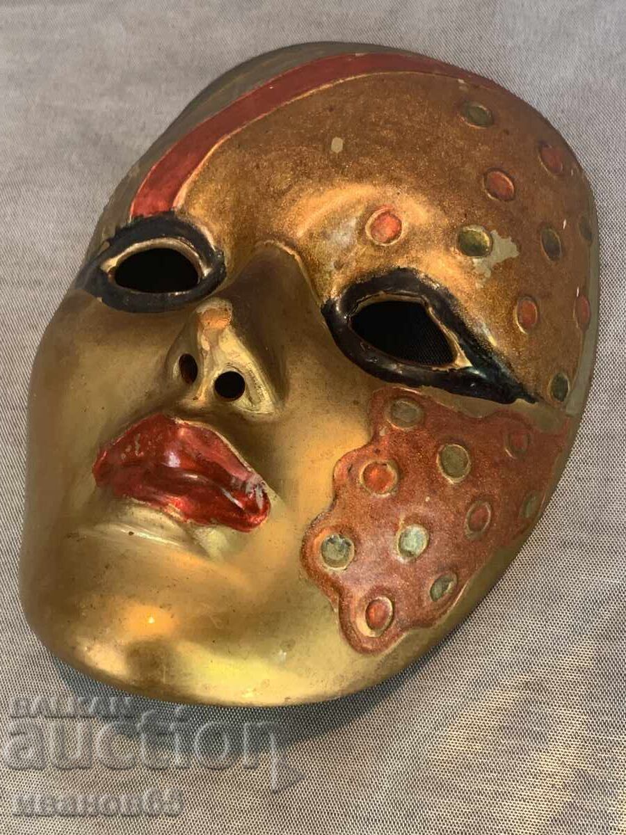 Auction Brass wall mask Auction Brass wall mask