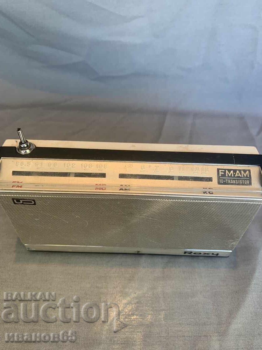 Roxy FM AM 10 Transistor Radio UR-300 with price 50.00 BGN | € 25.56
