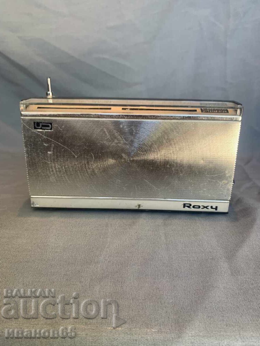 Auction  Roxy FM AM 10 Transistor Radio UR-300