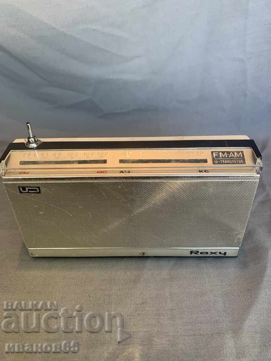 Roxy FM AM 10 Transistor Radio UR-300