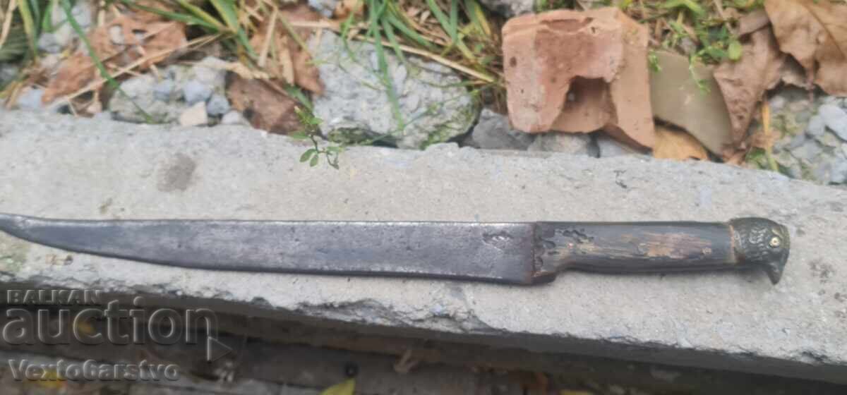 KNIFE-DAGGER-KAMA-MACEDONIAN WARRIOR KNIFE FROM BITOLA-1889 - 5