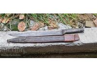 CUȚIT-CORTE-KAMA-CUȚIT DE VOIEVOD MACEDONEAN DE LA BITOLA - 1889g