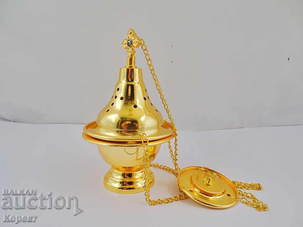 Nouă mică candelă de bronz - 5