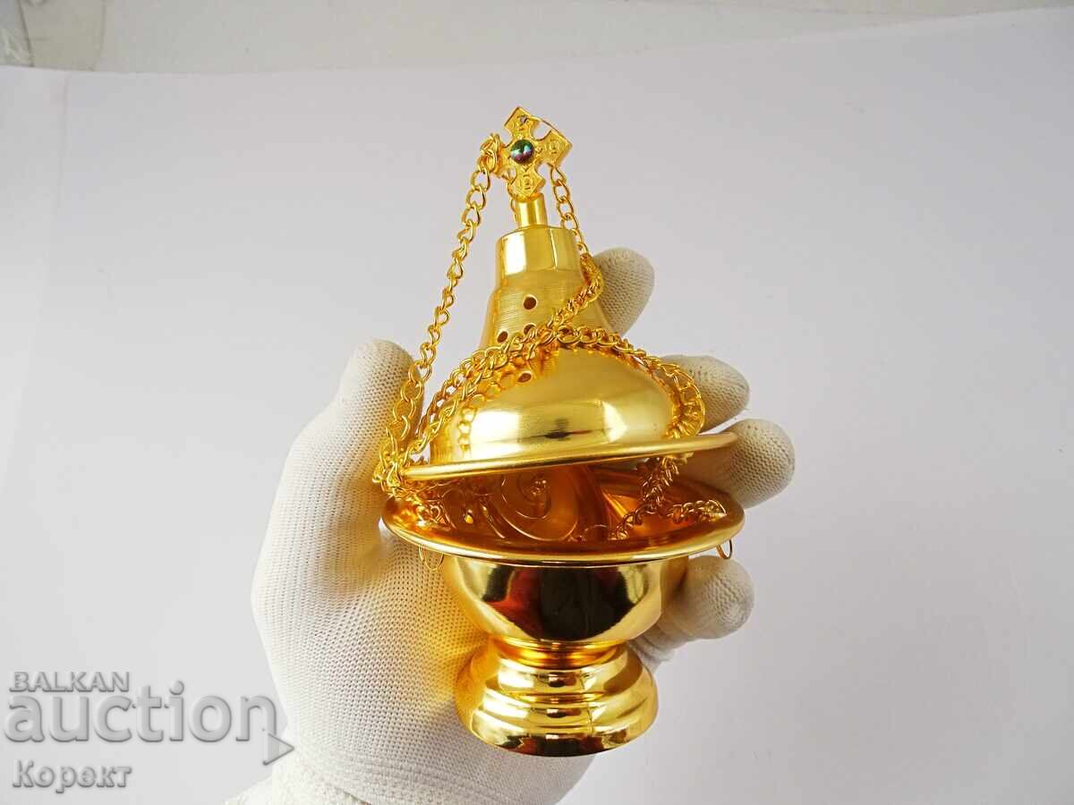 Nouă mică candelă de bronz - 6