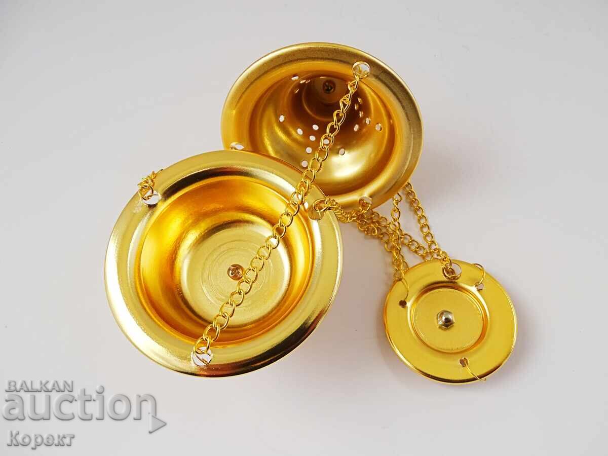 Nouă mică candelă de bronz - 7