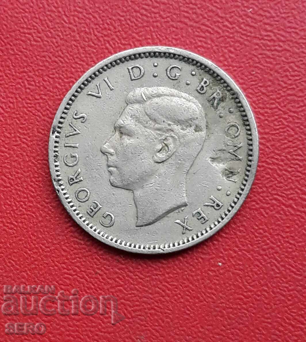 Ηνωμένο Βασίλειο - 6 πένες 1947 με τιμή 0.60 BGN | € 0.31 Ηνωμένο Βασίλειο - 6 πένες 1947 με τιμή 0.60 BGN | € 0.31