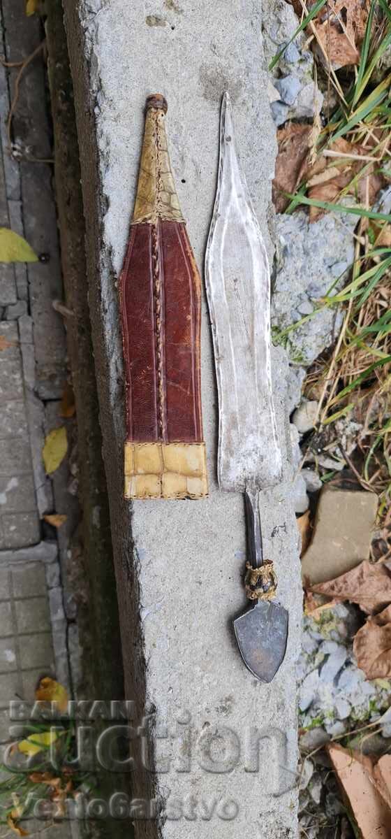 CUȚIT-PUMNAL DE VÂNĂTOARE AFRICAN-BZC - 5 CUȚIT-PUMNAL DE VÂNĂTOARE AFRICAN-BZC - 5