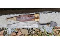 CUȚIT-PUMNAL DE VÂNĂTOARE AFRICAN-BZC