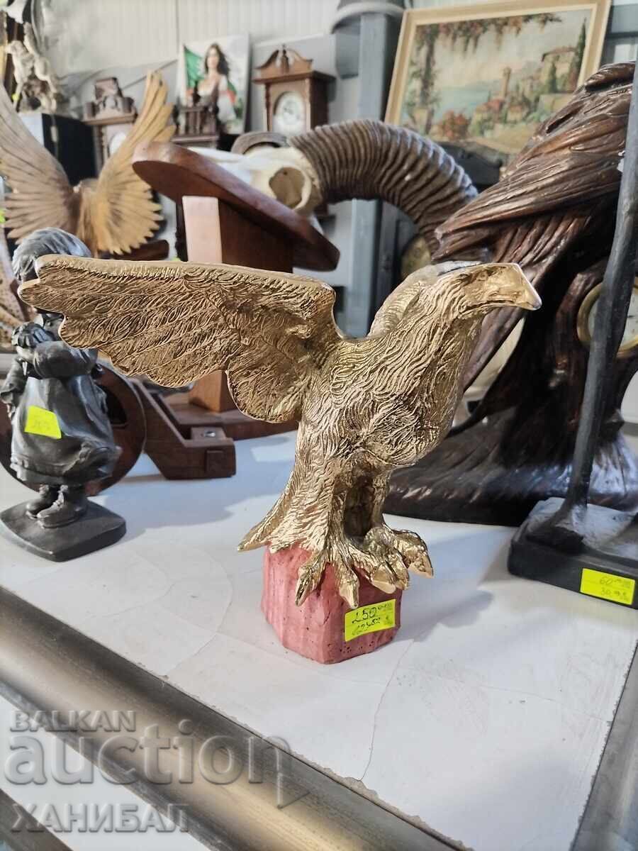 BRONZE EAGLE WITH PEDESTAL with price € 99.00 | 193.63 BGN BRONZE EAGLE WITH PEDESTAL with price € 99.00 | 193.63 BGN